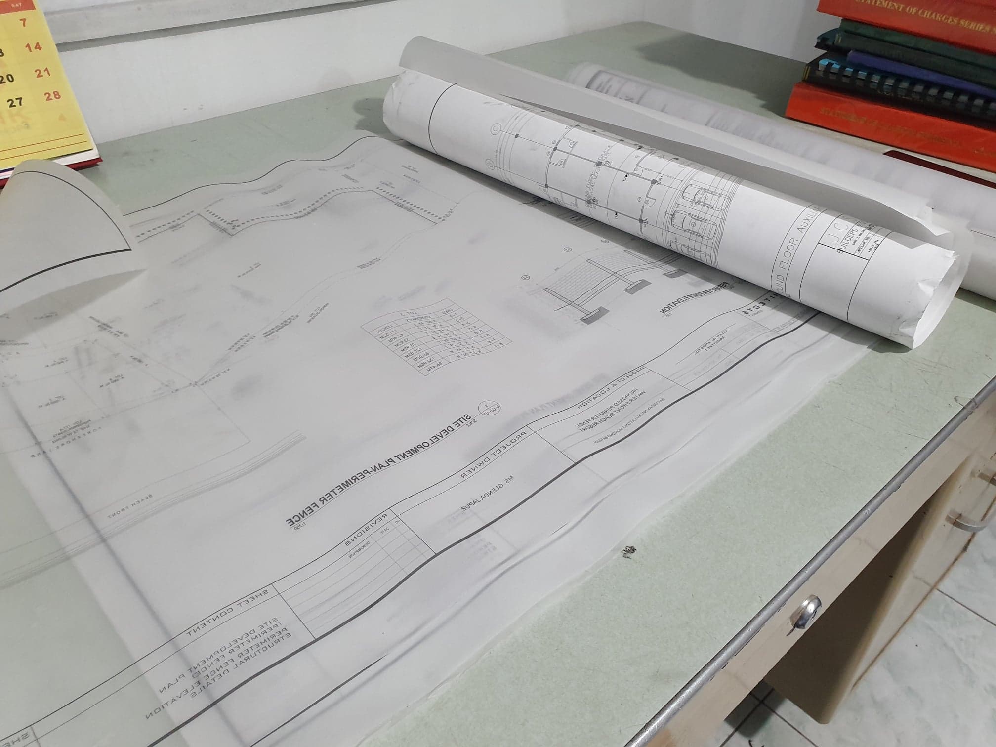 construction plans and blueprint printing services